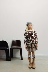 TNS Logo Sweatshirt Cow Print