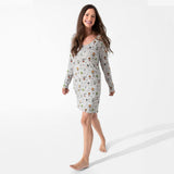 Little Monsters Bamboo Women's Nightgown
