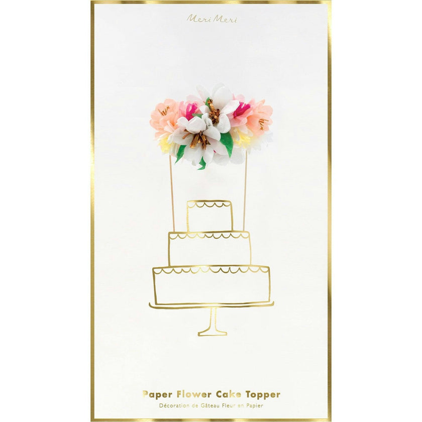 Flower Bouquet Cake Topper