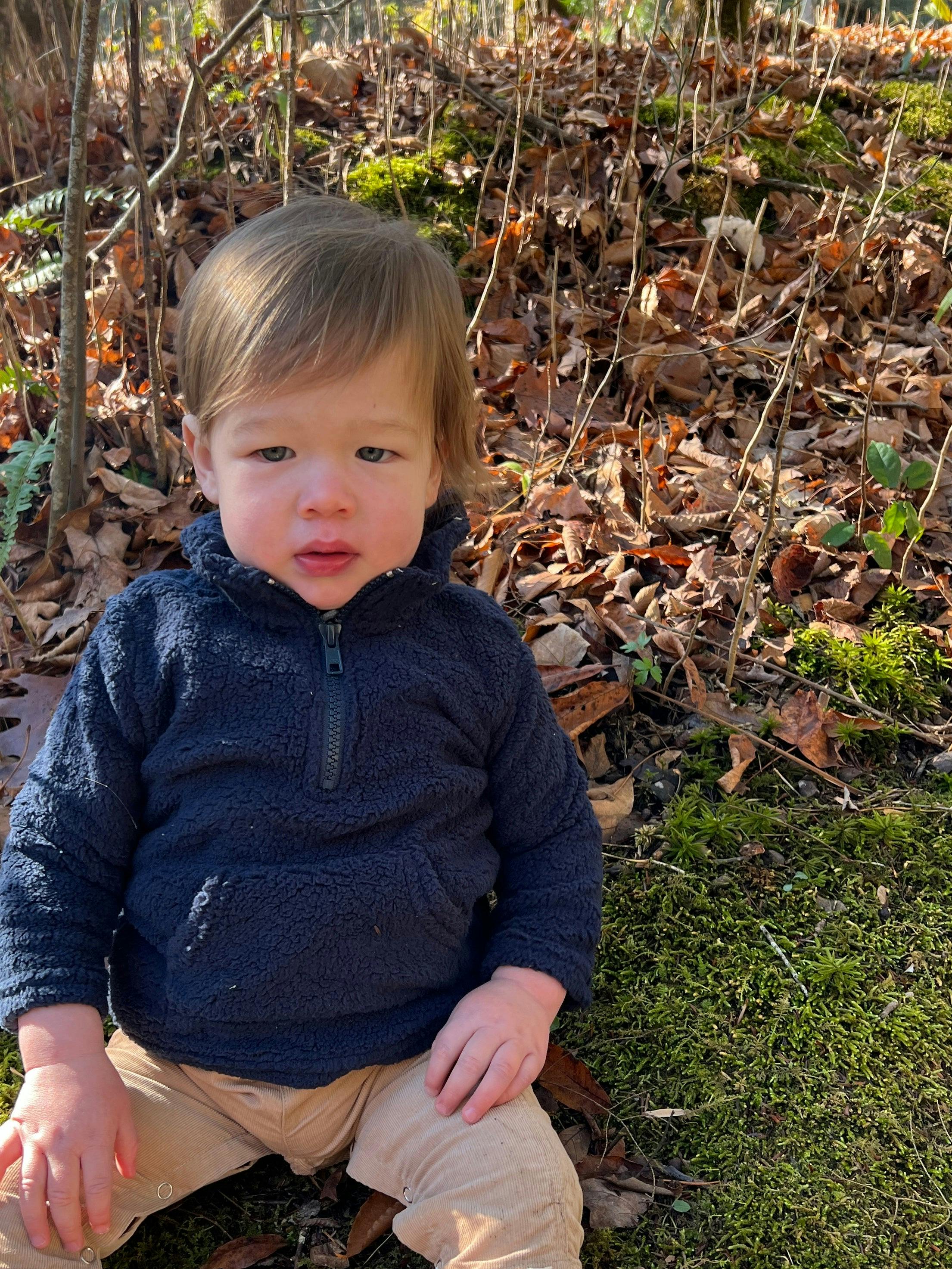 PICCHU Navy Baby Sherpa