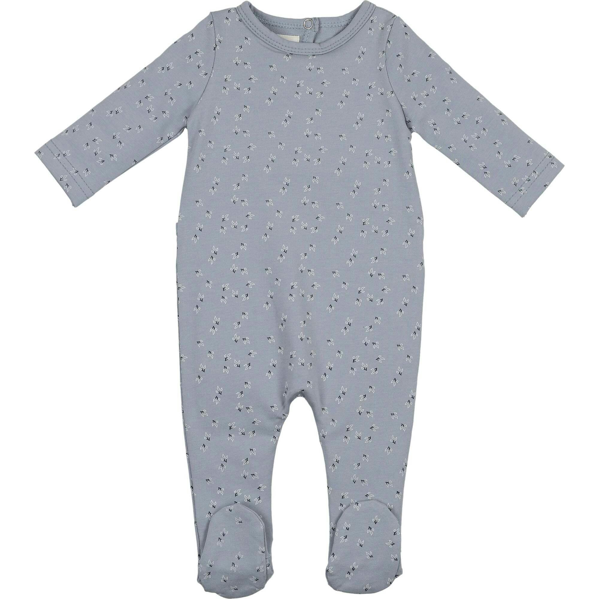 Printed Leaf Footie