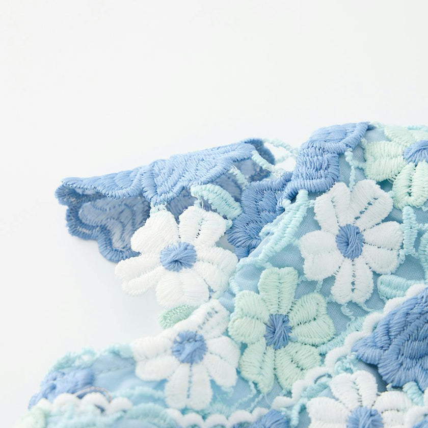 Jade Embroidered Mini Dress (Baby)