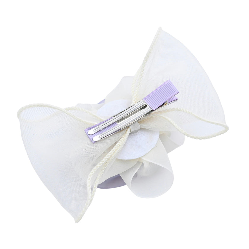 Multicolor Rose Accent Bow Set