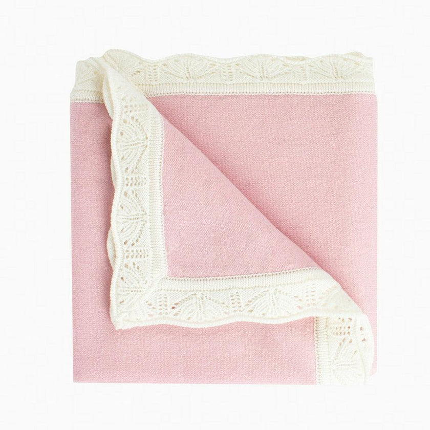 Cashmere Blanket in Pink