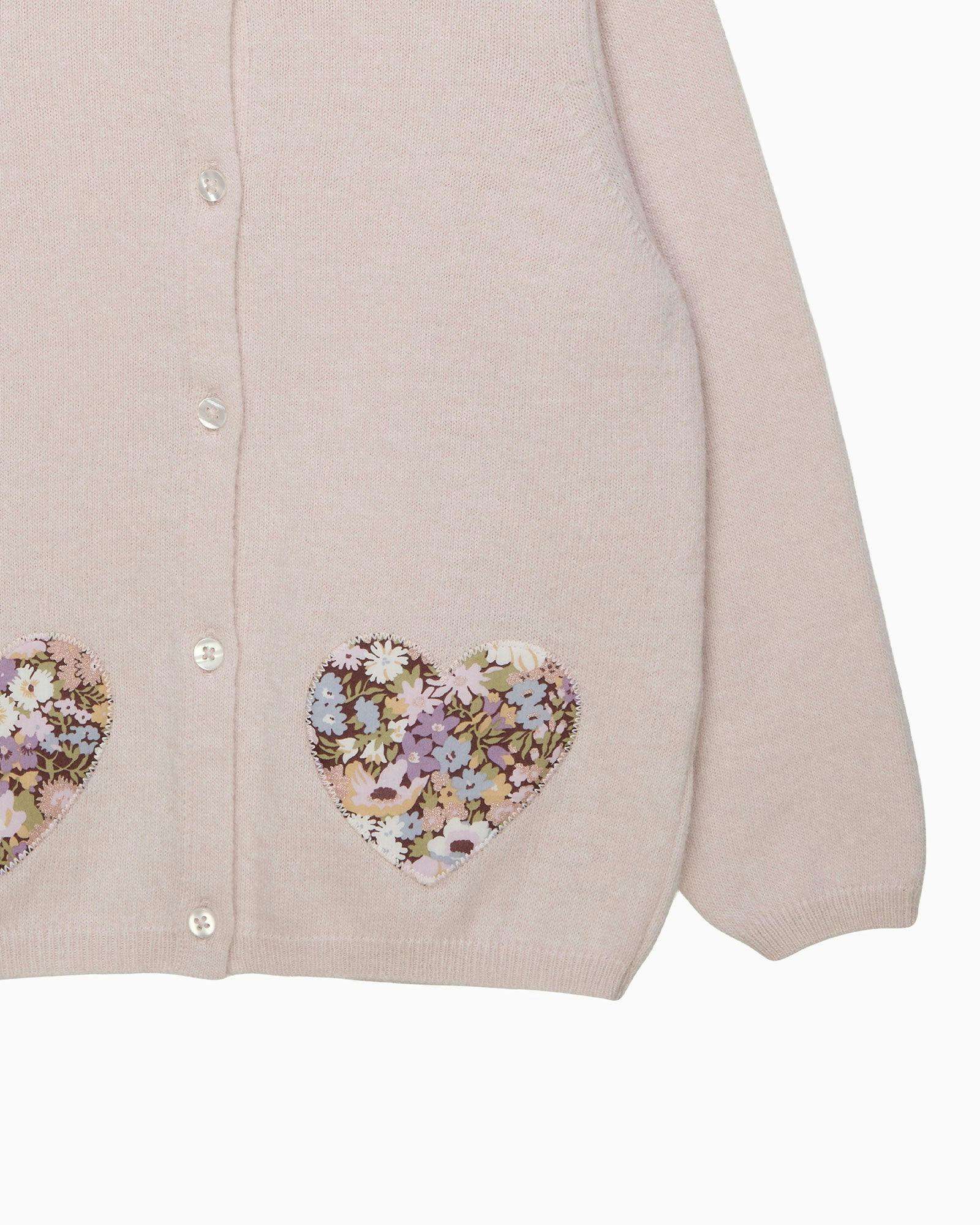 Thorpe Floral Heart Cardigan