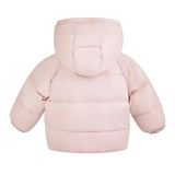 Pink Bow Puffer Jacket