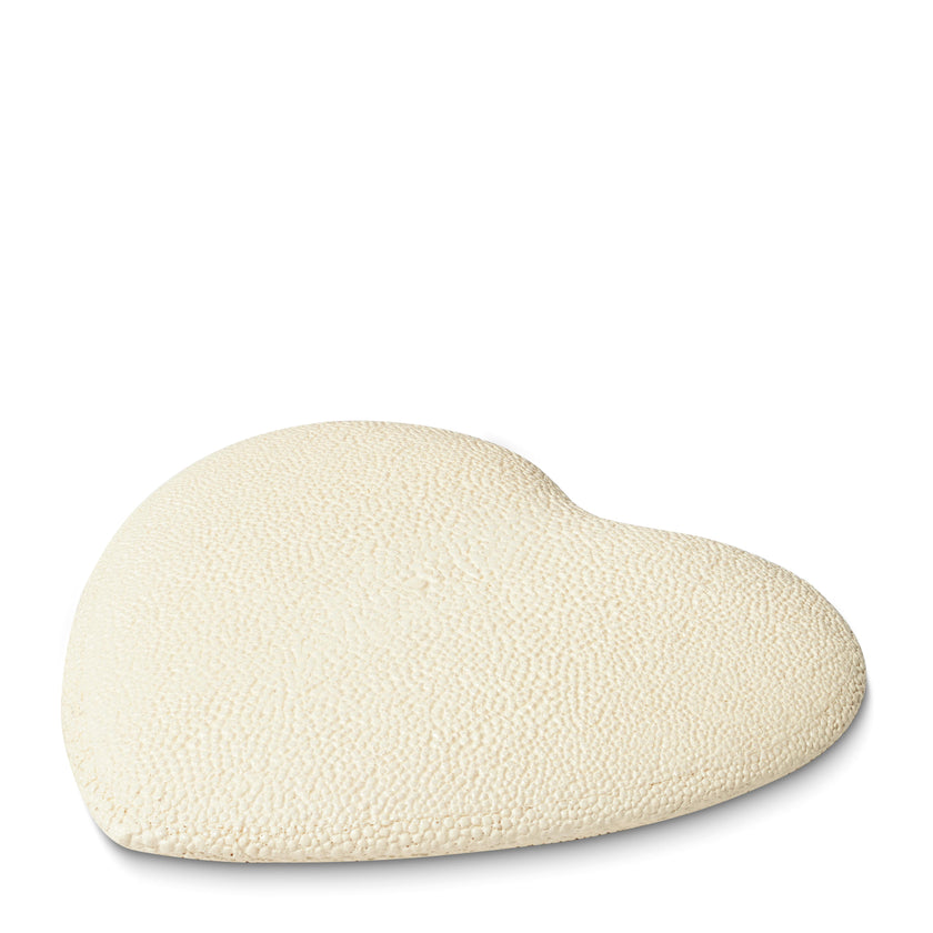 Shagreen Heart Hand Mirror