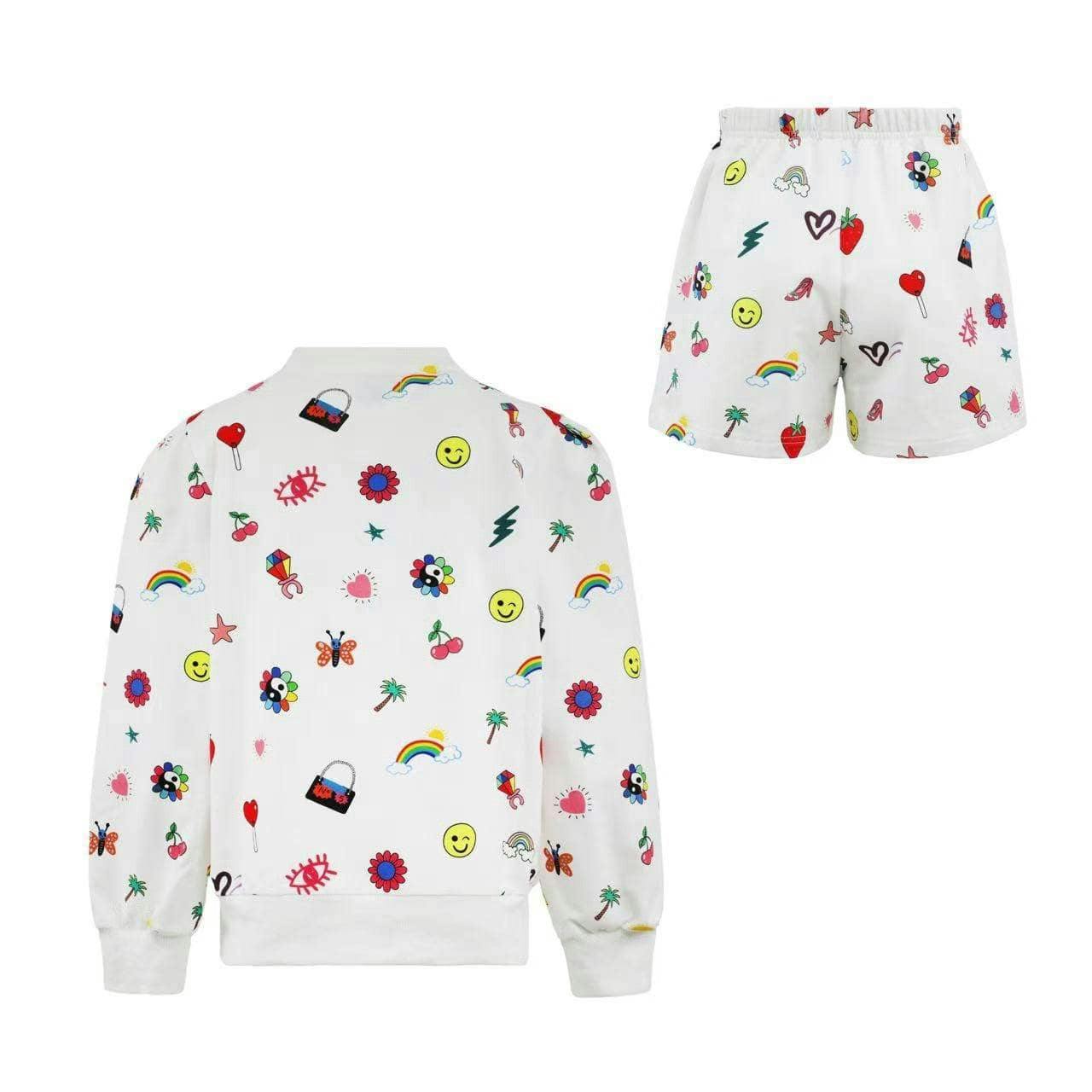 Emoji Vibes Short Set