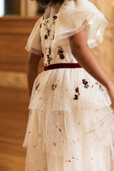 Mini Bellagio Dress in Ivory