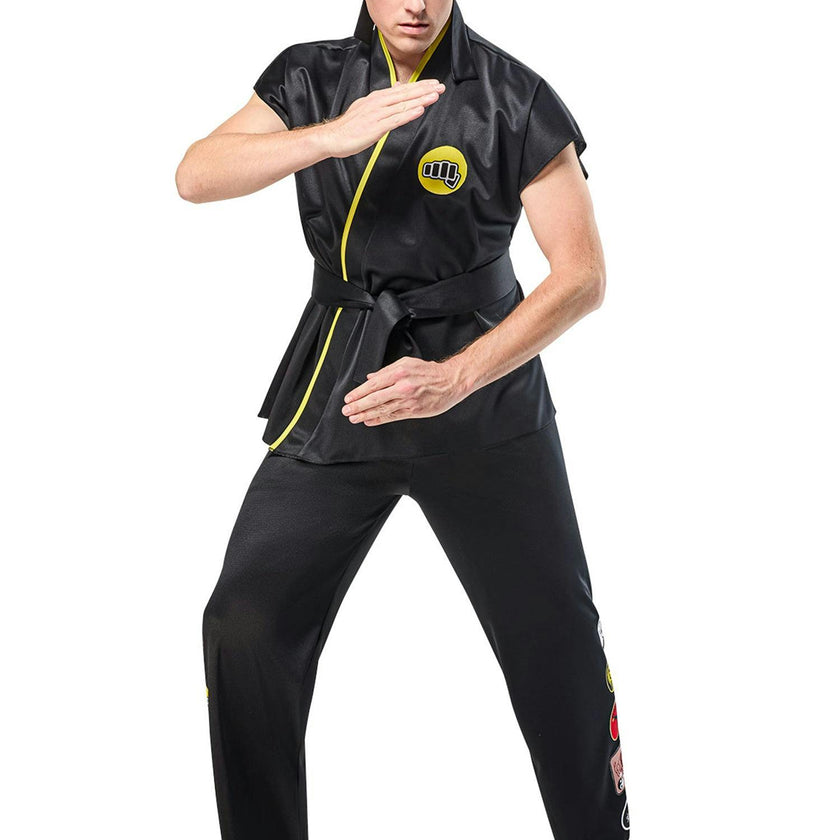 Men's Karate Kid Classic Cobra Kai Johnny Lawrence Costume