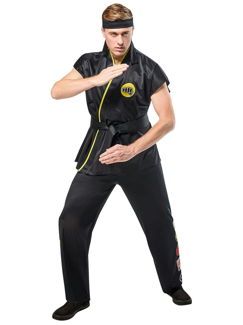 Men's Karate Kid Classic Cobra Kai Johnny Lawrence Costume