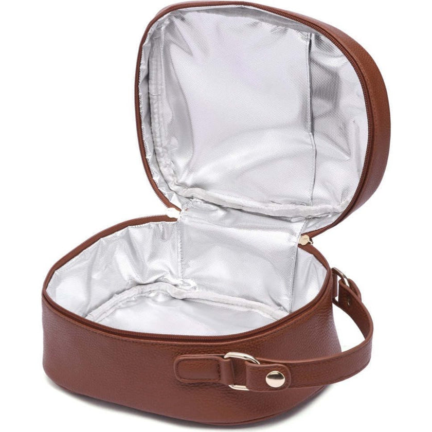 Monaco Snack Bag | Caramel Brown