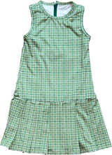 Tennis Dress in Apple Check