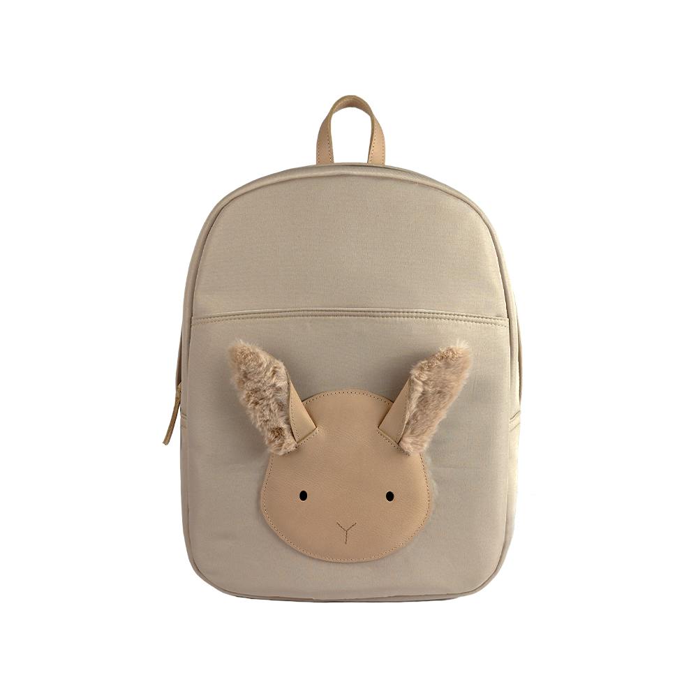 Pibbe Schoolbag | Fluffy Bunny | Cream Taslan