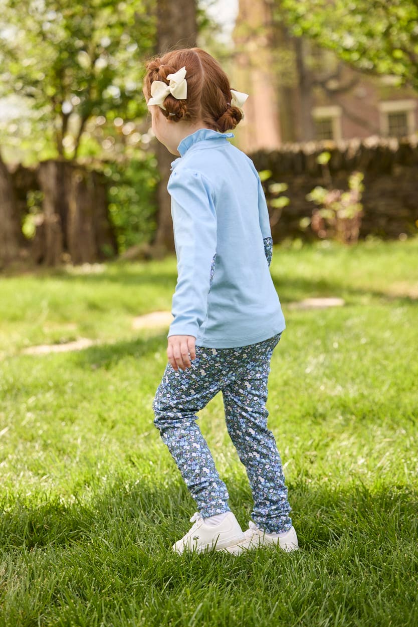 Long Sleeve Hastings Polo - Winslow Floral