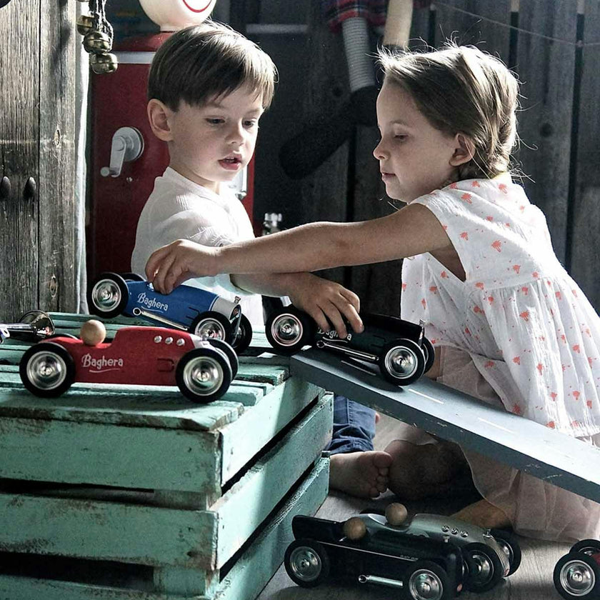Car RACING CAR Silver