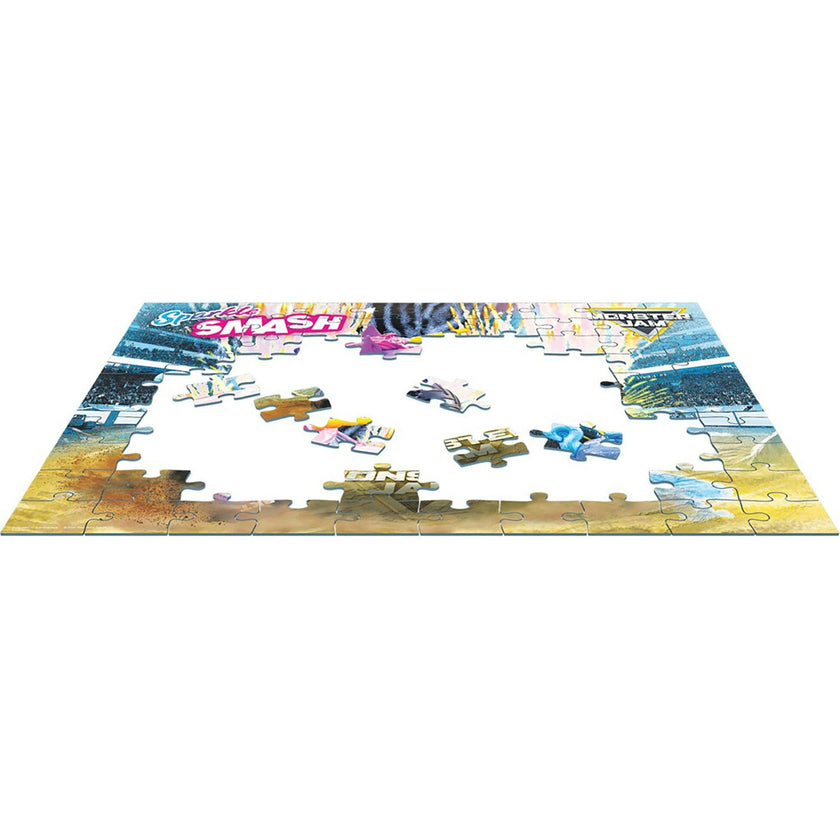 Monster Jam: 100pc Puzzle & Lunch Box - Sparkle Smash