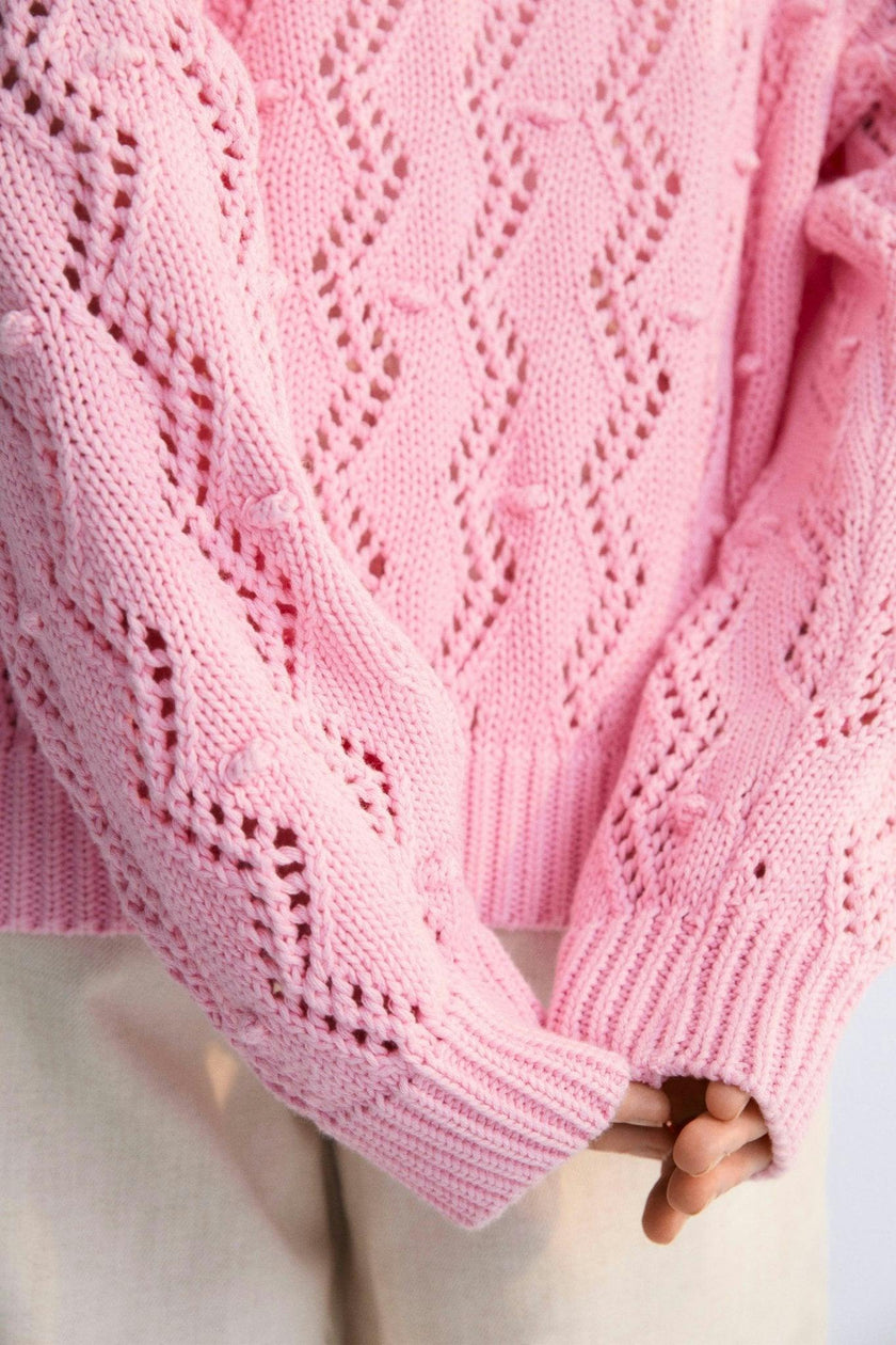 Sifnos Woman Jumper Hibiscus