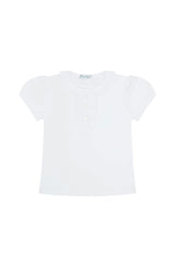 Ruffle Short Sleeve Tee
