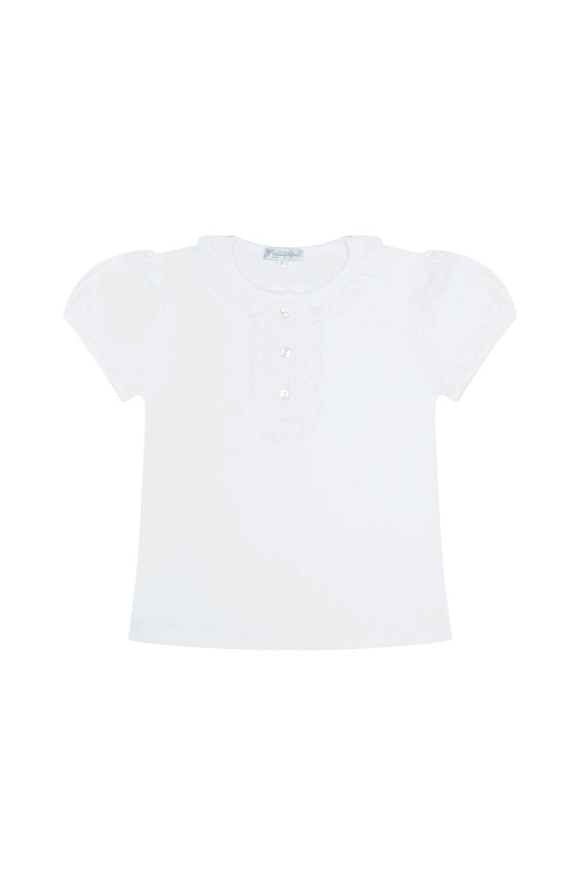 Ruffle Short Sleeve Tee