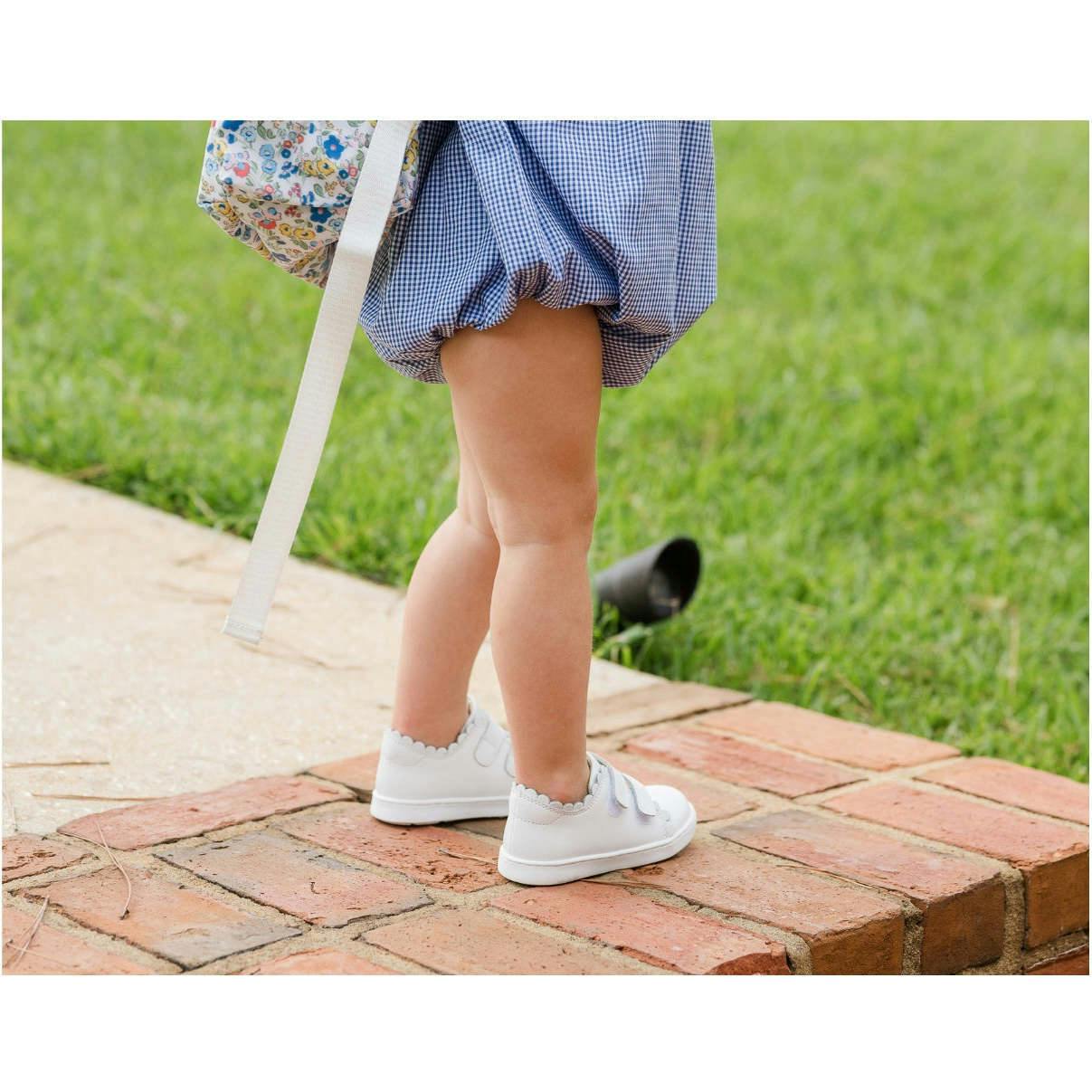Caroline Scalloped Sneaker