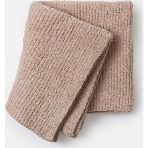 Fuzzy Cushy Ribbed Blanket