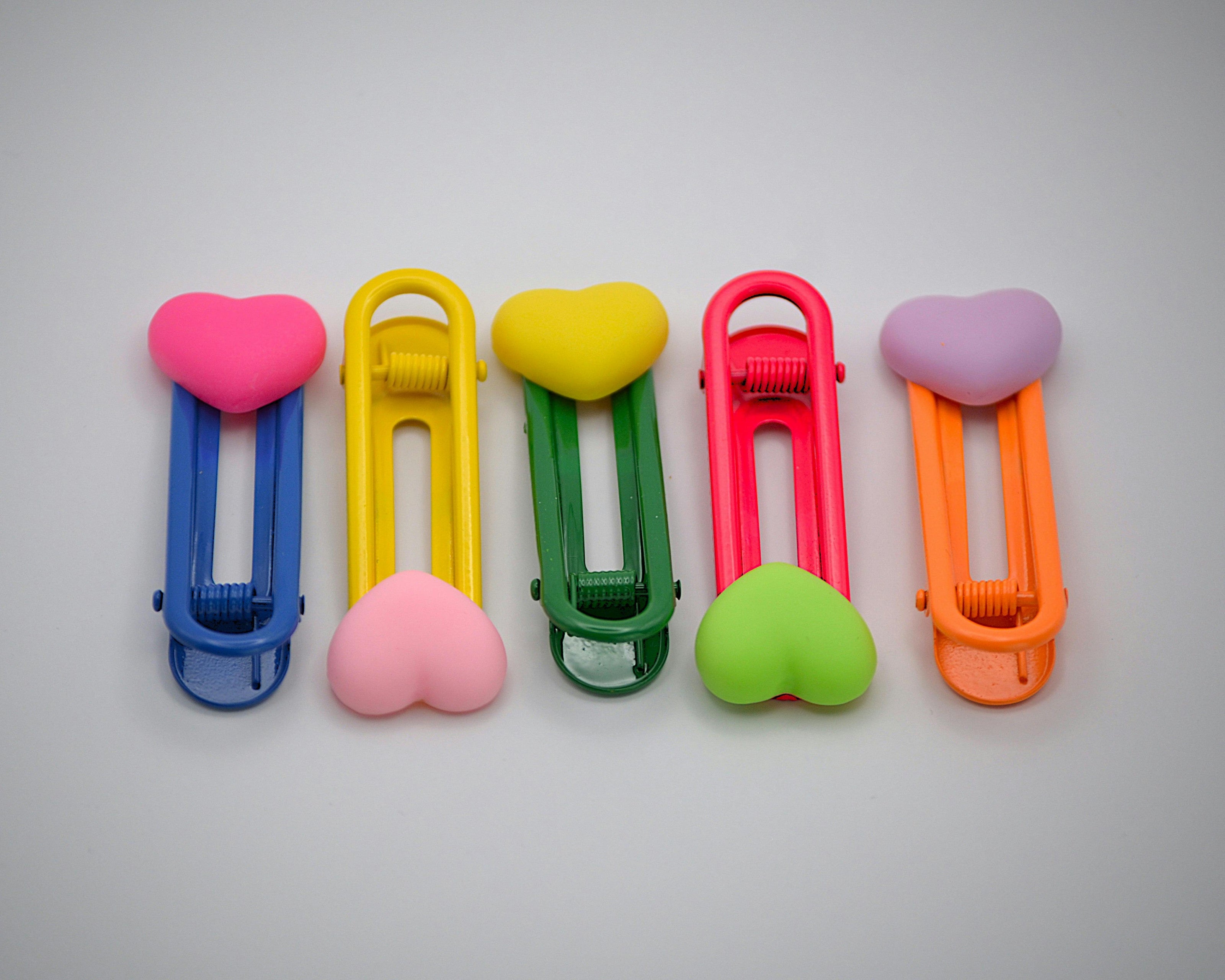 Playful Hair Clips (Set of 5)