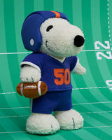 Plush Peanuts Snoopy American Football 9"