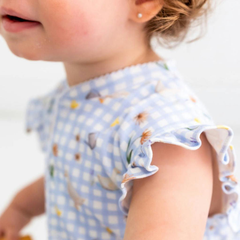 Duck & Goose Pima Cotton Short Romper