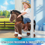 Model Y® Horse Ride-On Toy Age 3–4 – Chocolate Brown