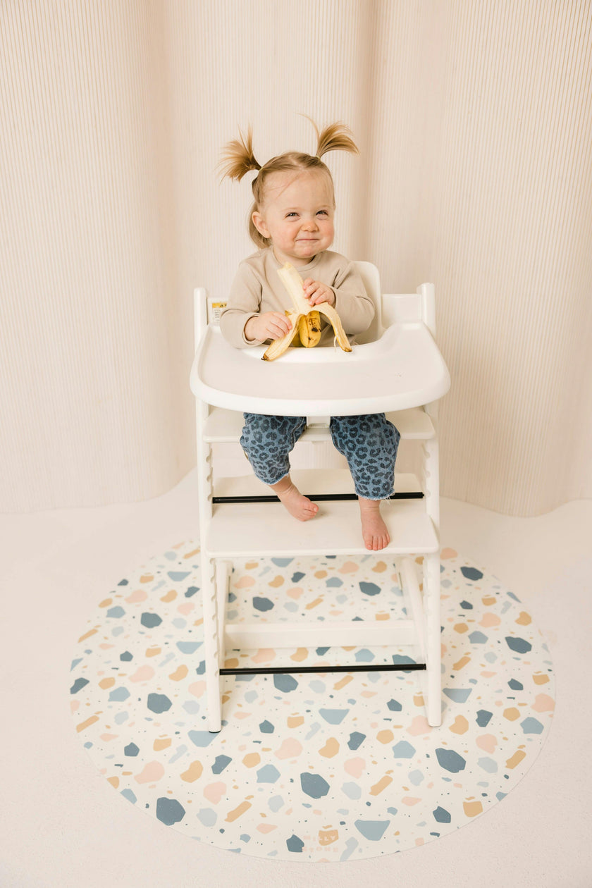 Catch All Mat for Mealtime & Playtime Mess