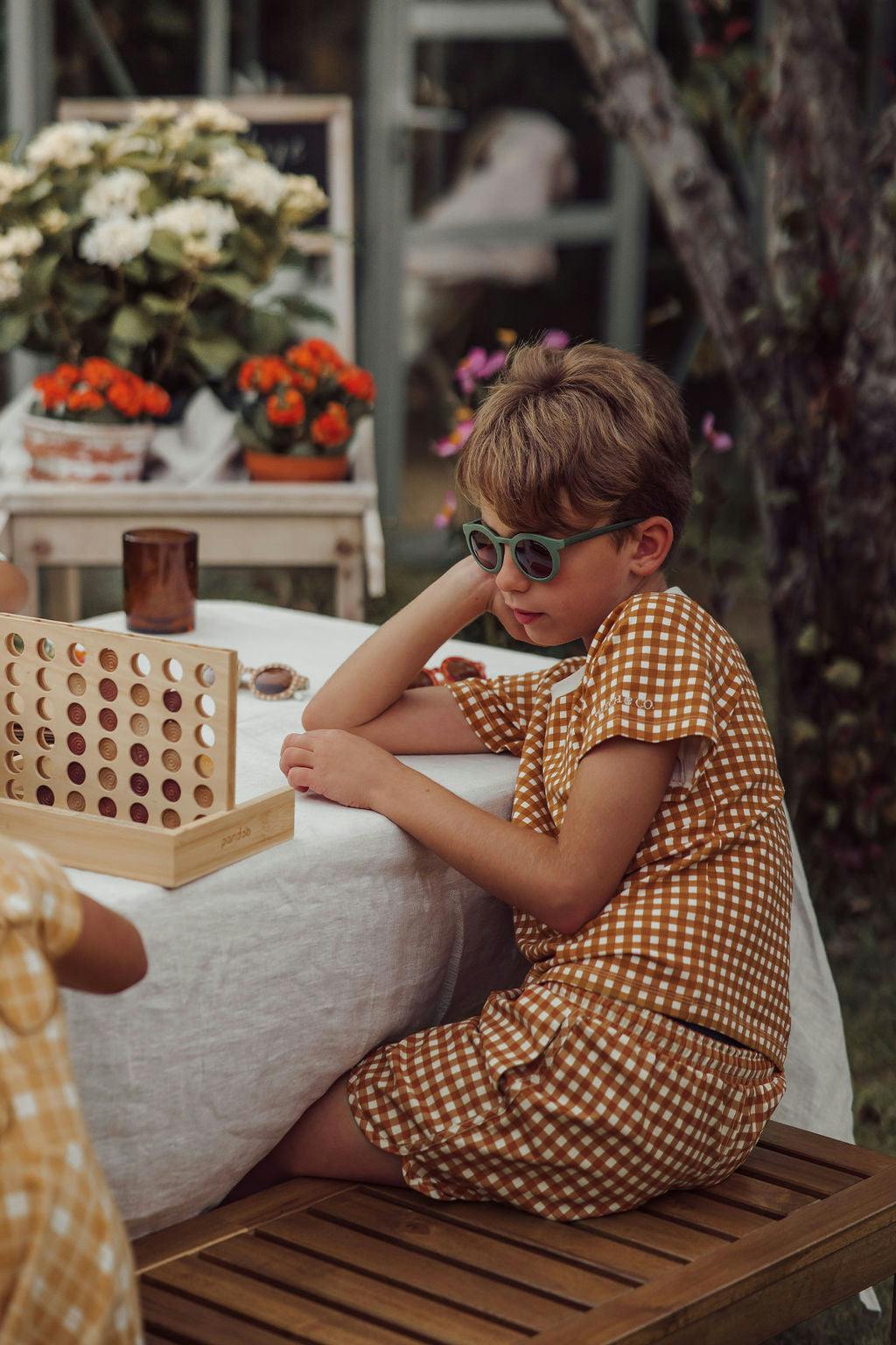 Classic | Sustainable Sunglasses | Plant-Based Bendable Polarized - Teen | 9-14 Y | Orchard