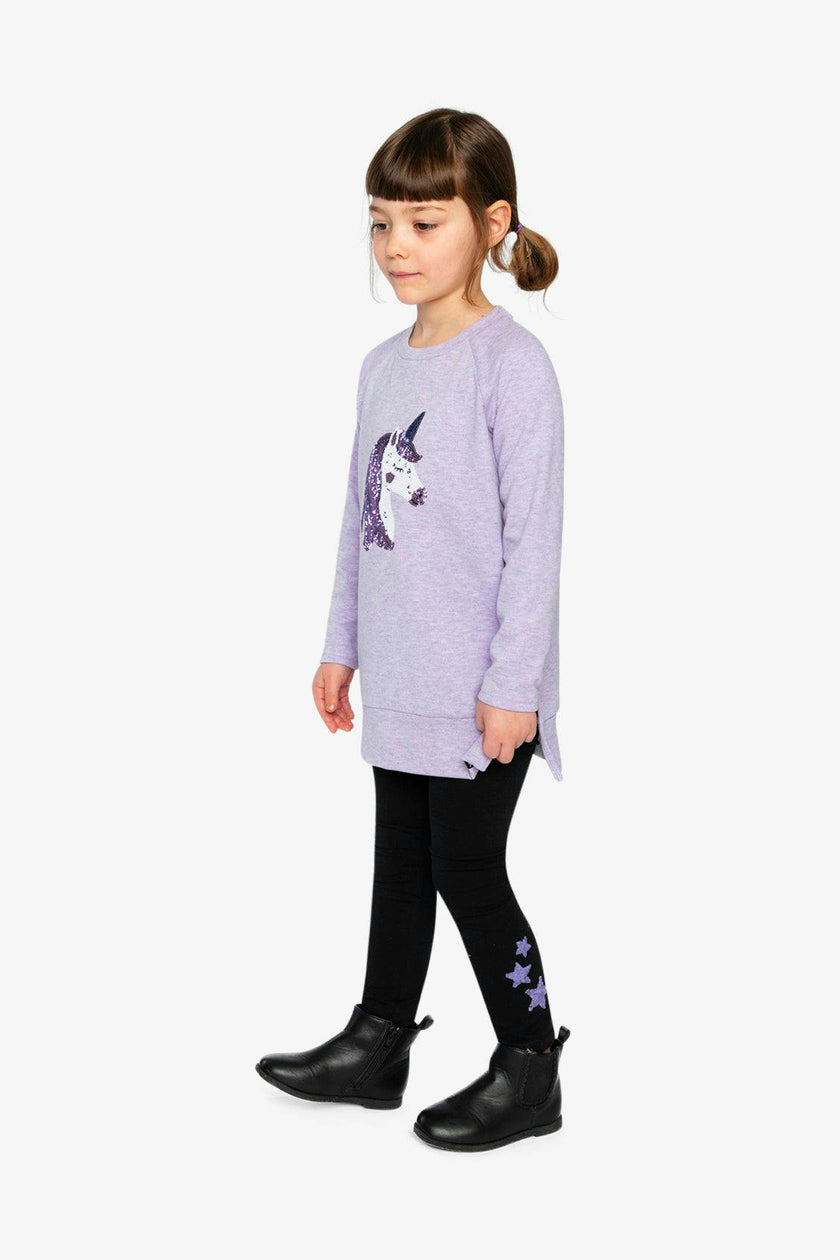 Organic Cotton Jersey Leggings Black