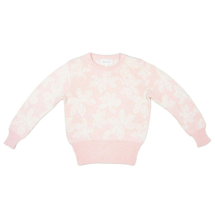 Chestnut Leaves Jumper | Blush