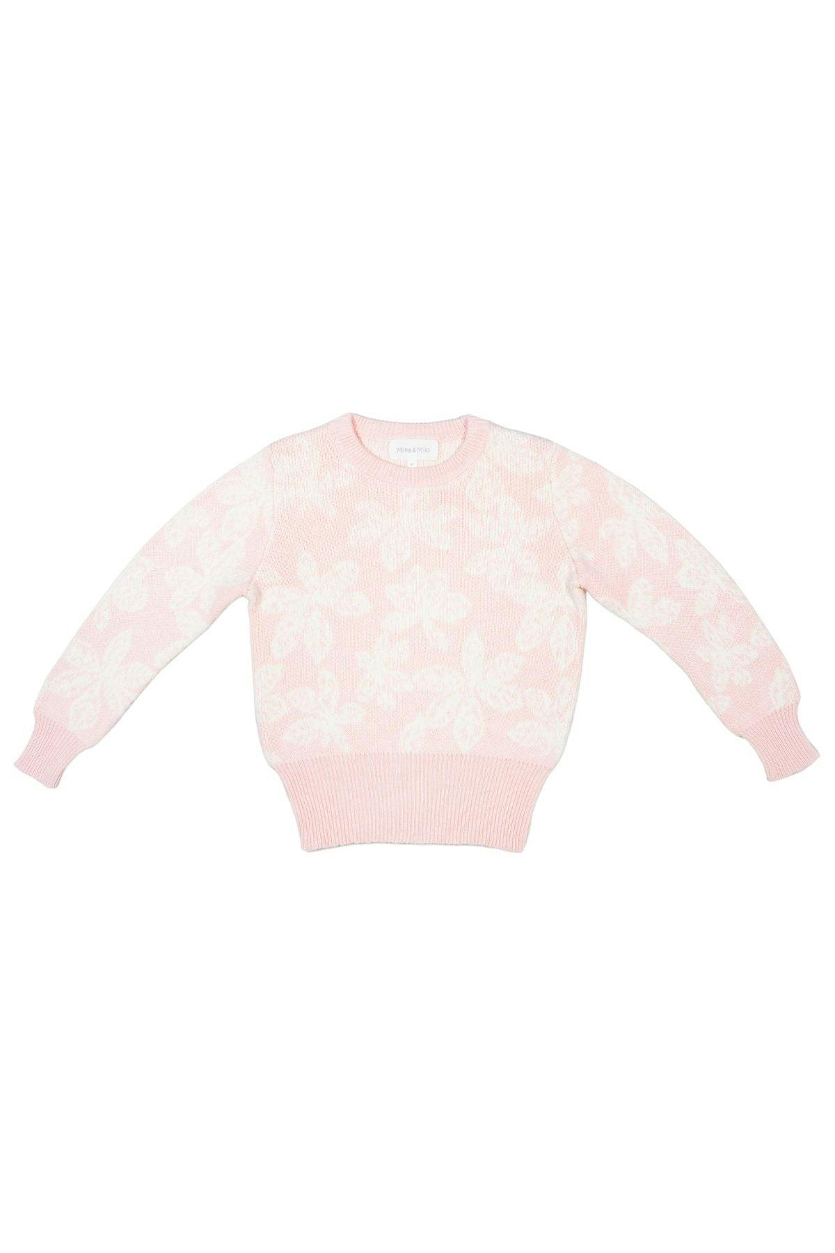 Chestnut Leaves Jumper | Blush