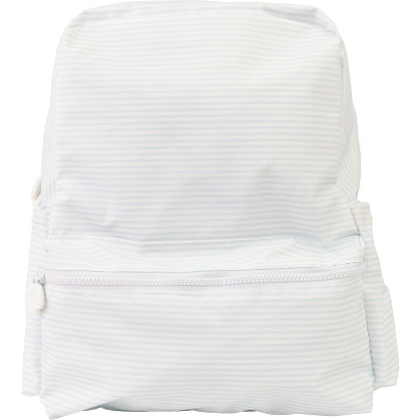 The Backpack in Pink Stripe