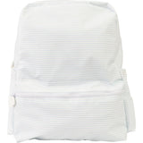 The Backpack in Light Blue Stripe
