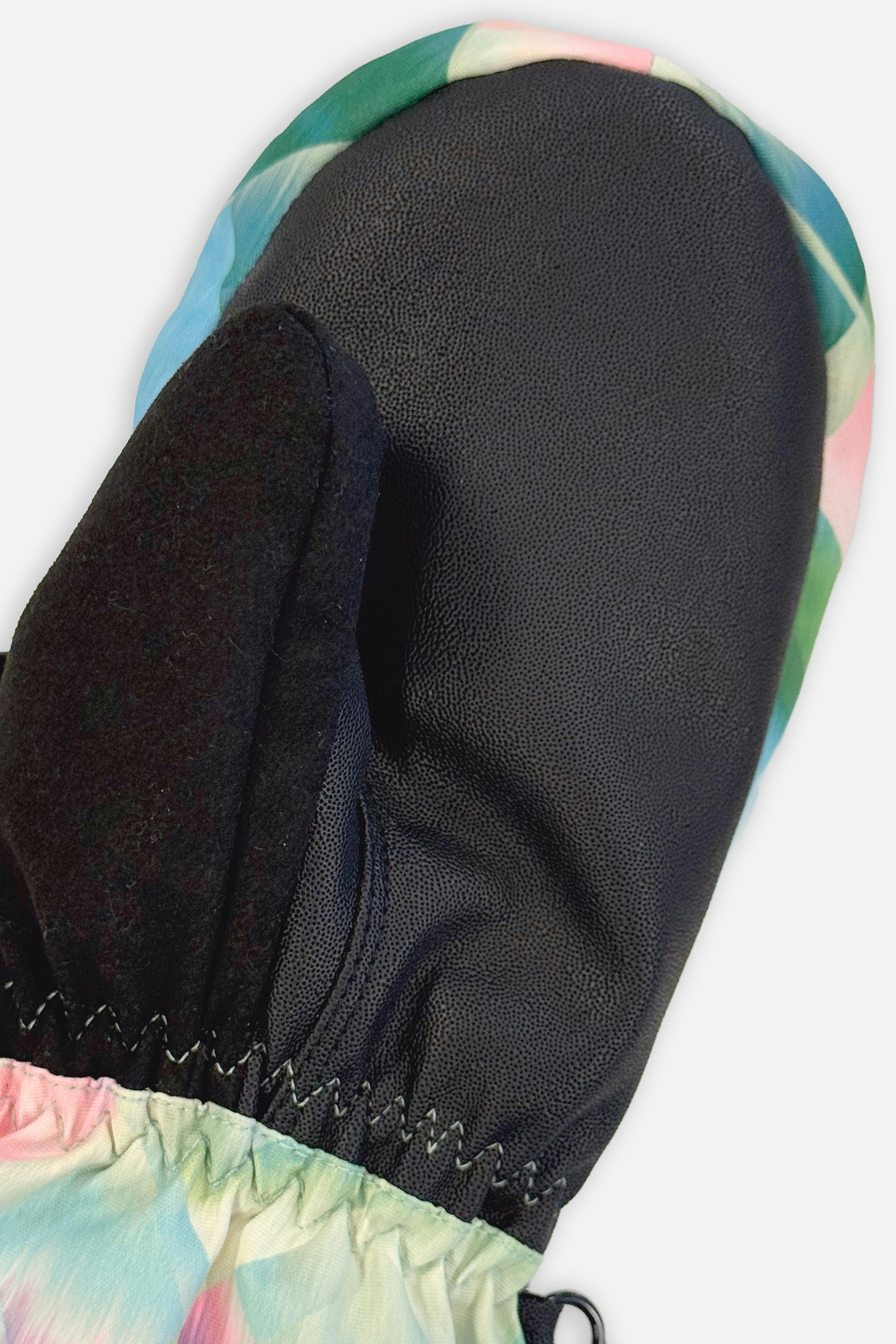 Teknik Winter Mittens Multicolored with Diamond Pattern
