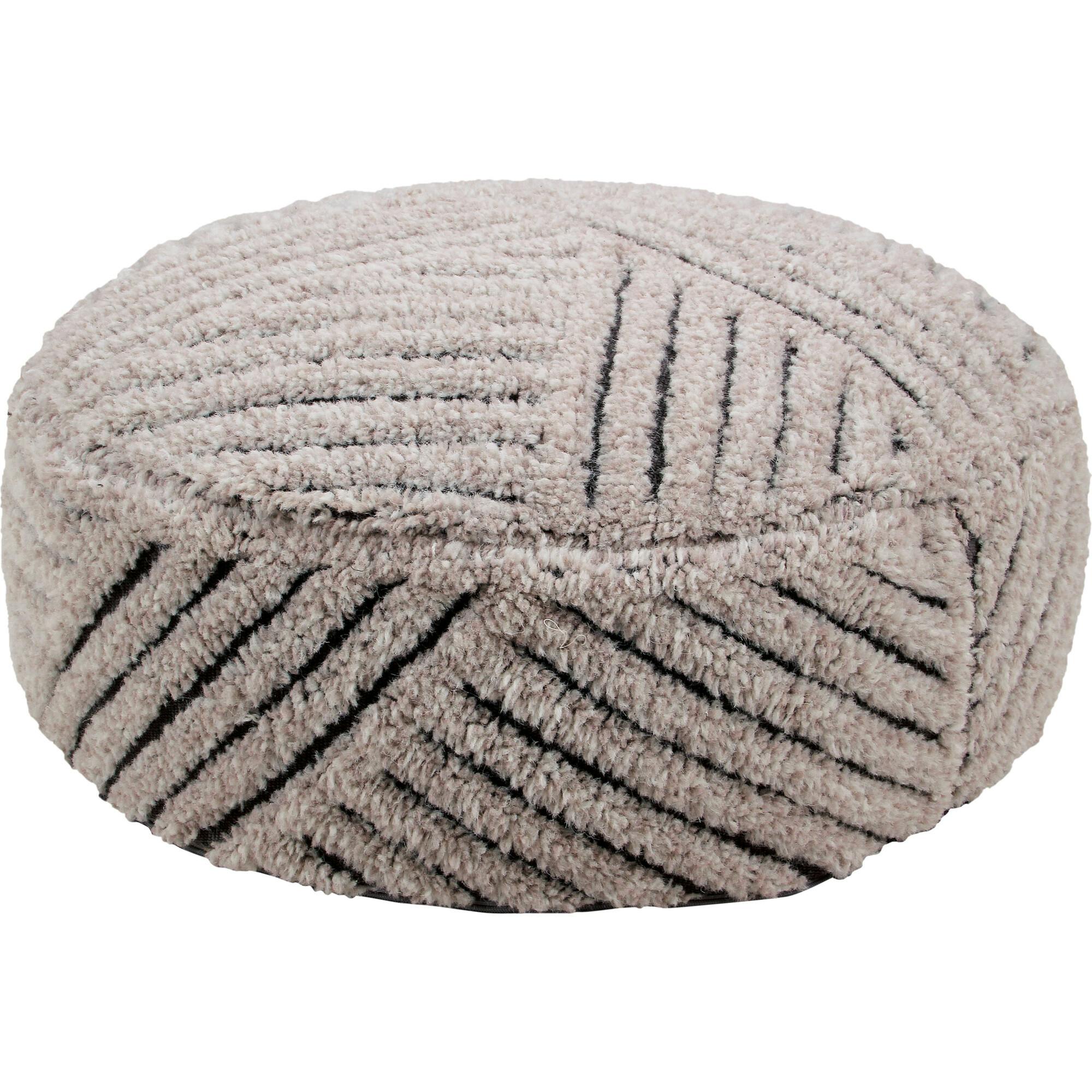 Fields Woolable Pouffe