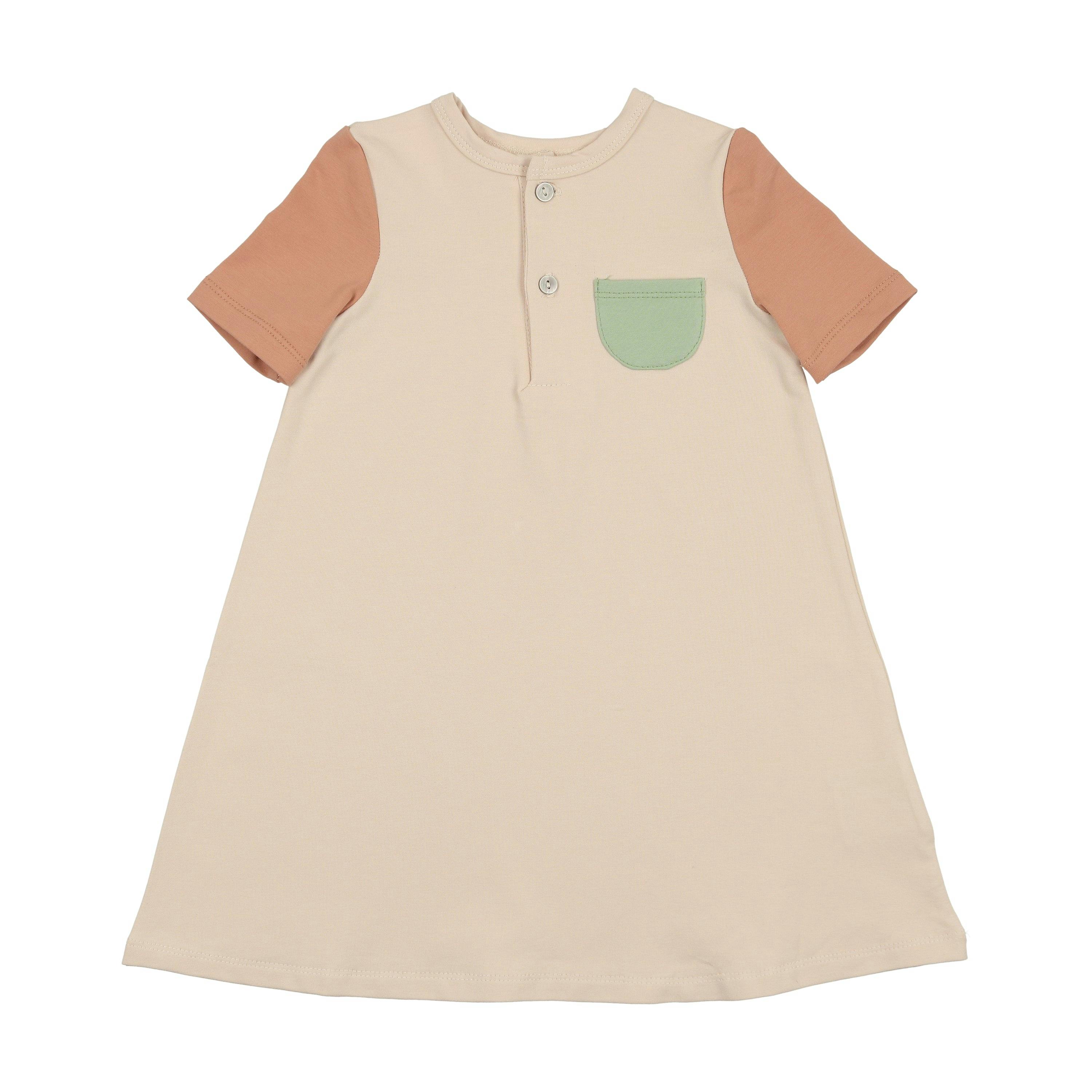 Sunshine Rainbows Short Sleeve Dress