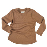 Rib Long Sleeve Top