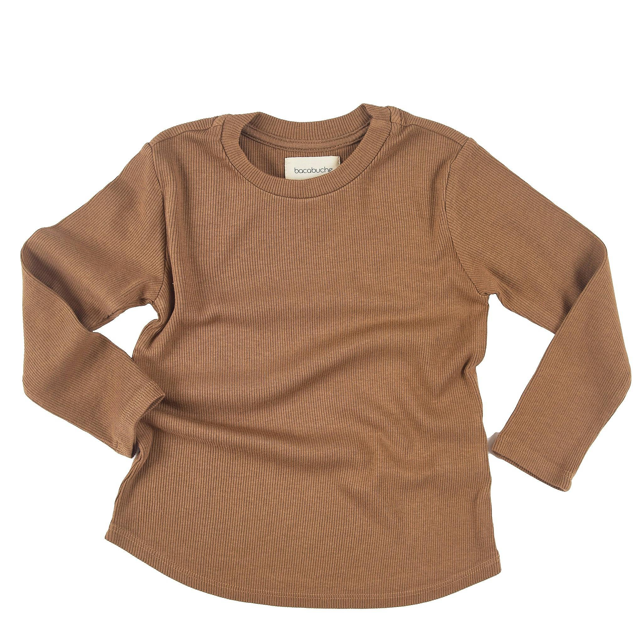 Rib Long Sleeve Top