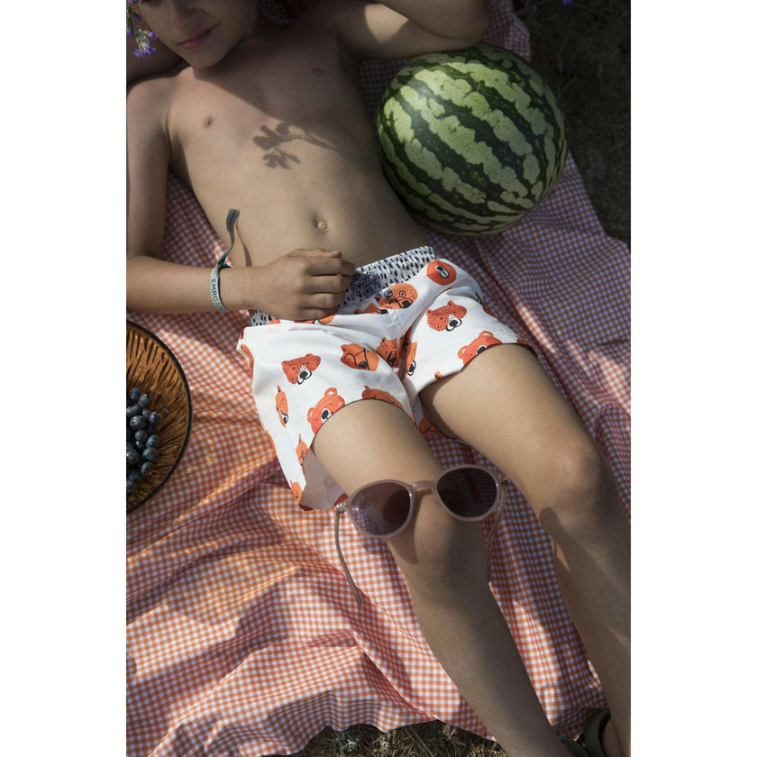 Bears Print Classic Swim Shorts, Multi