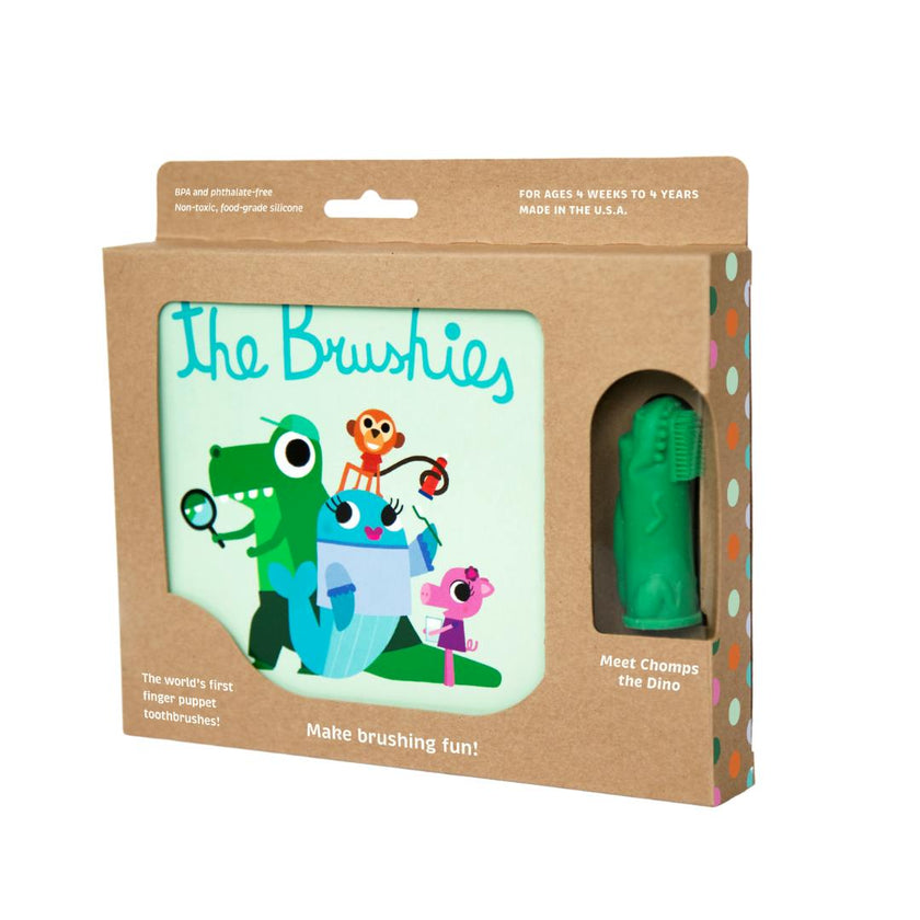 Chomps the Dino Toothbrush with Book