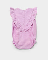 Lucy Baby Bubble Romper - Lilac