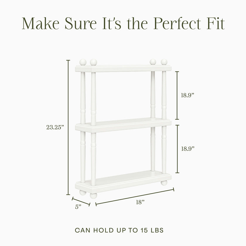 Namesake Kids Liberty Tiered Wall Shelf