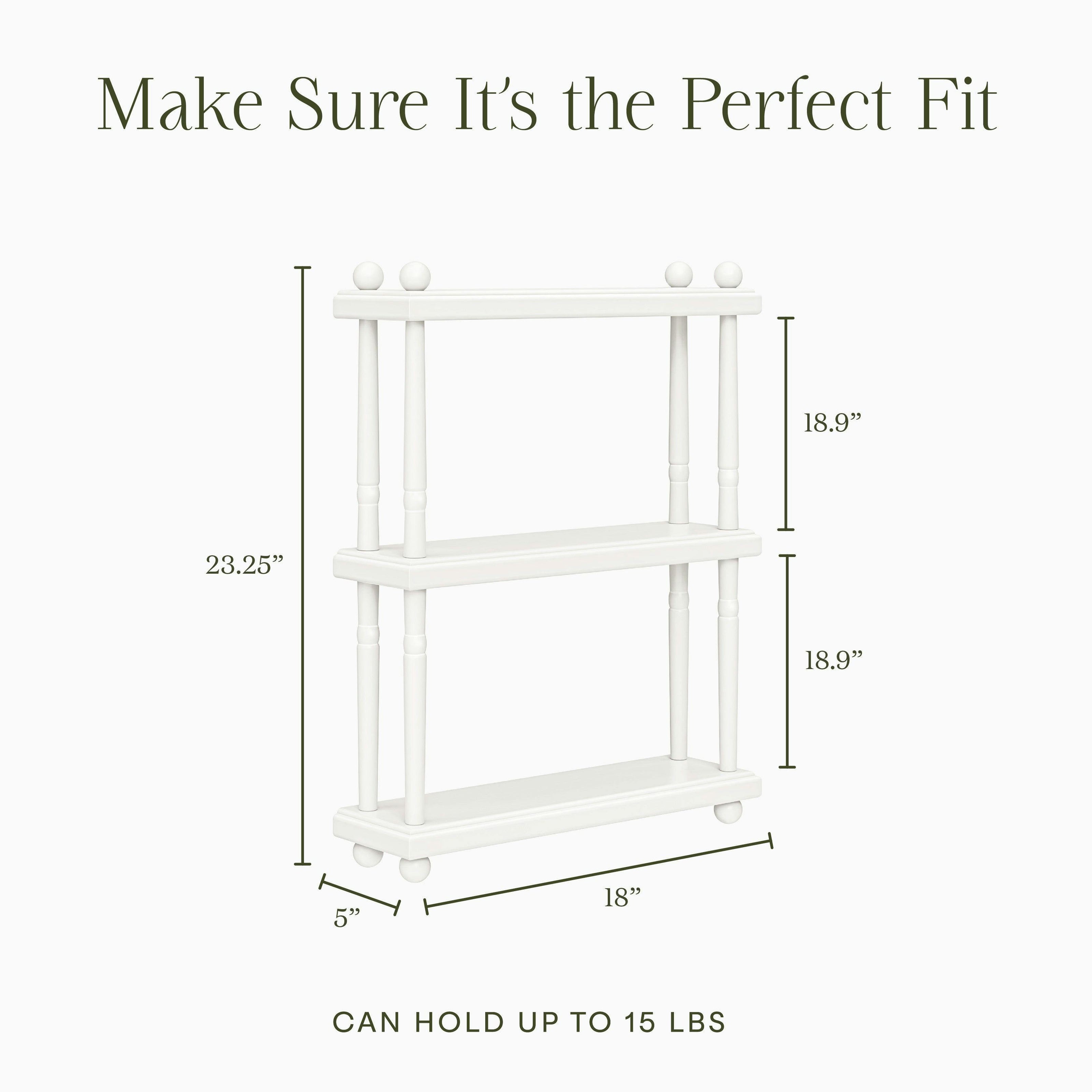 Namesake Kids Liberty Tiered Wall Shelf