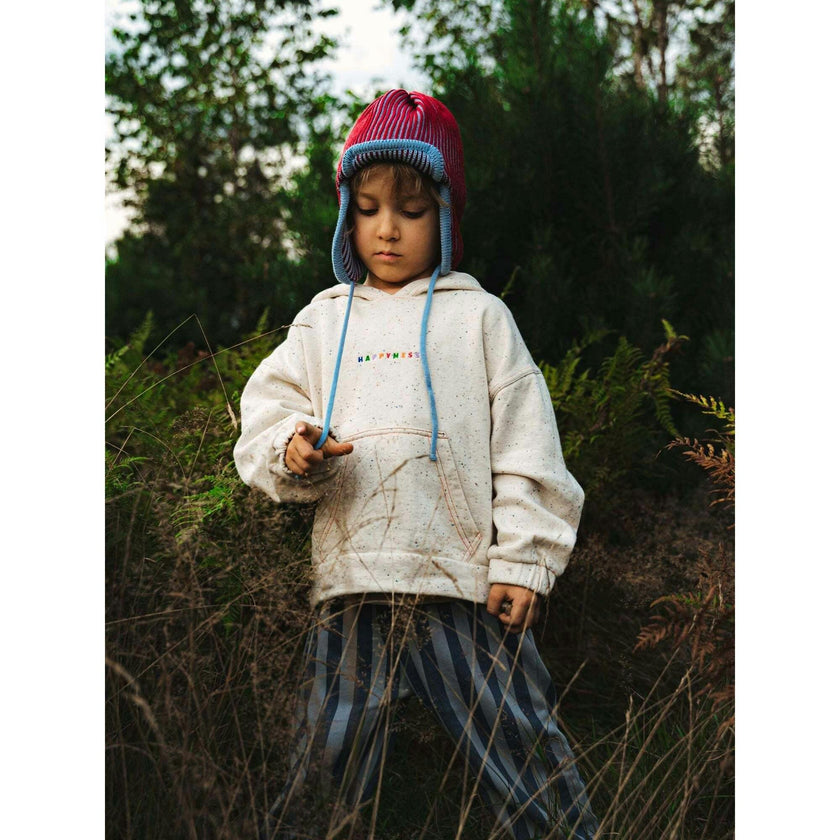 children's merino pilot cap - polar bear