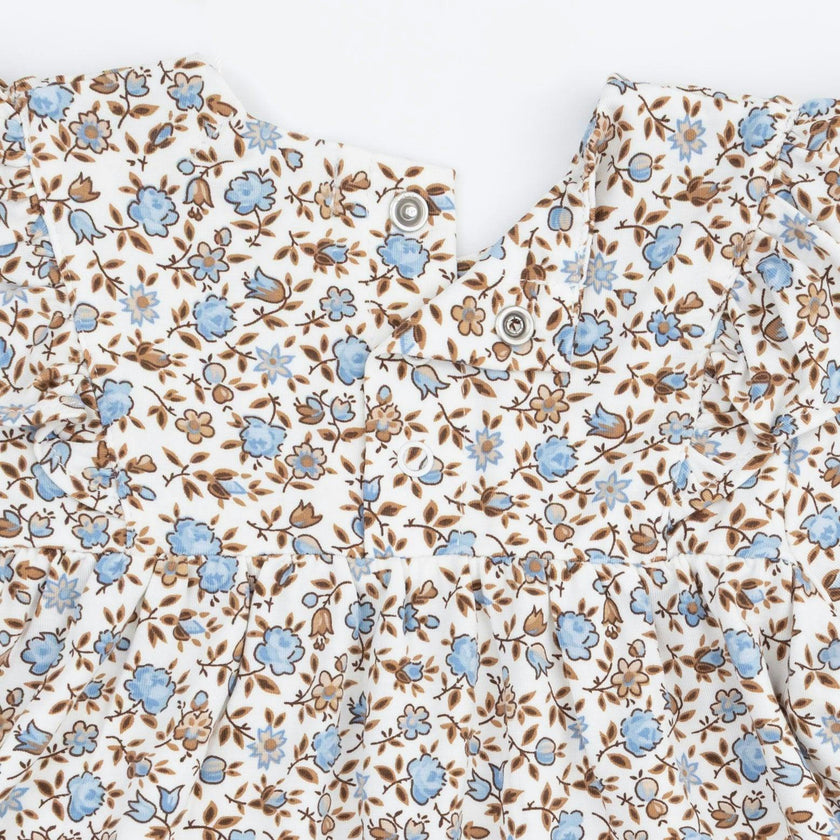 Hazel Floral - Ruffle Tunic with Legging