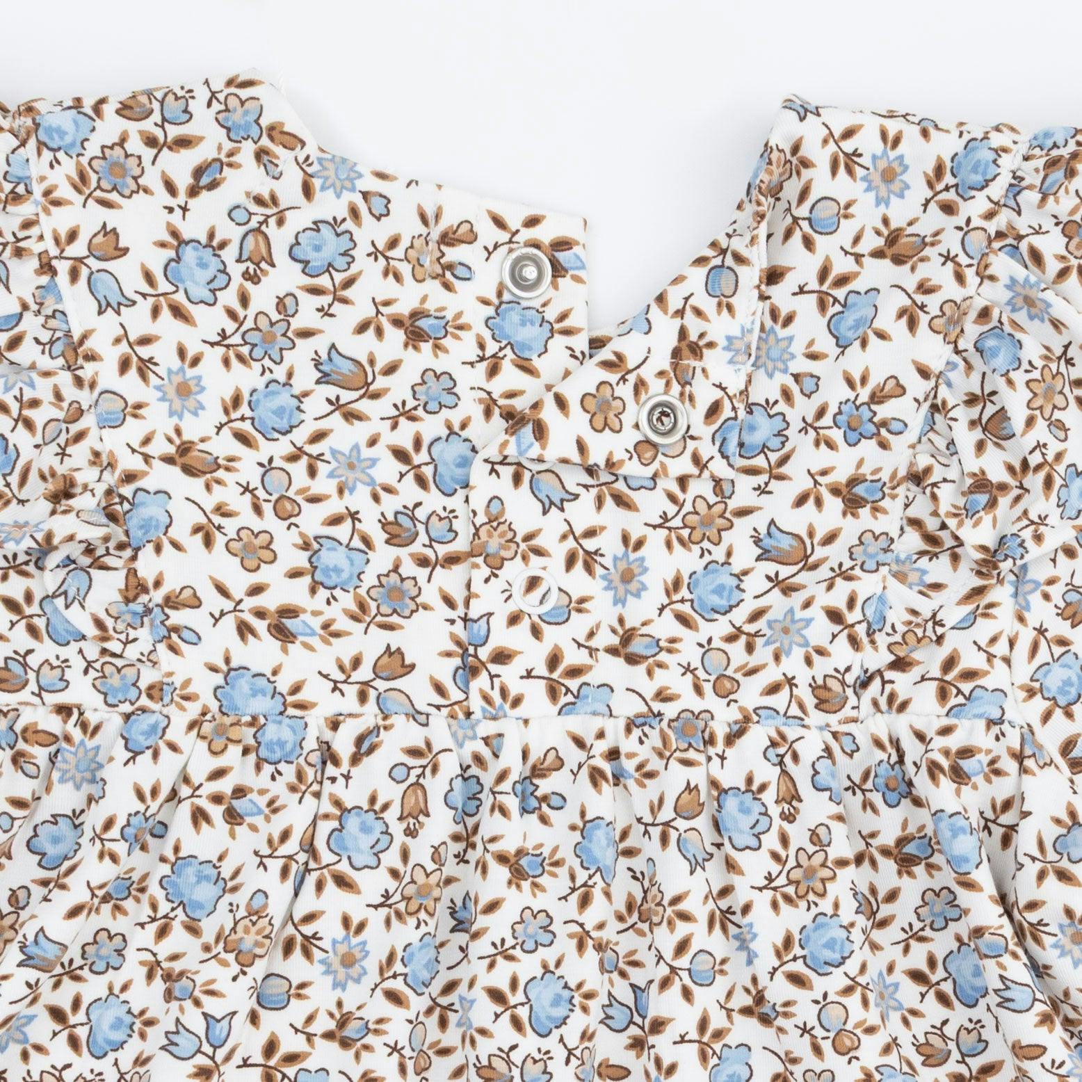 Hazel Floral - Ruffle Tunic with Legging